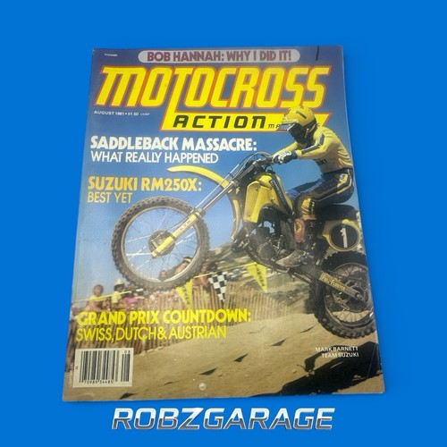 Motocross action magazine aug - action,
