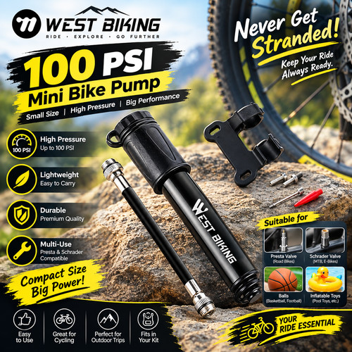 Mini bike tyre inflator - bike,