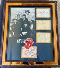 ROLLING STONES signed Brian
