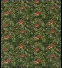 Mulberry Forest Ducks Velvet