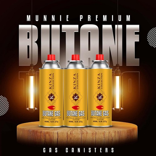 Butane gas bottles for camping - bottles,