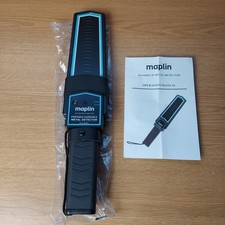 Maplin Metal Detector Wand, Handheld Body Scanner with Beep & Vibration