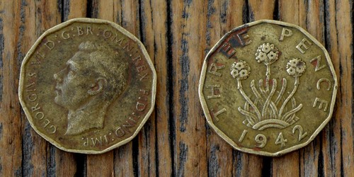 United kingdom pence 1942 - 3,
