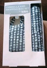 new Totes spotty Umbrella &