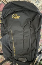 Lowe Alpine Dark Grey and Yellow Edge 22 Rucksack Backpack