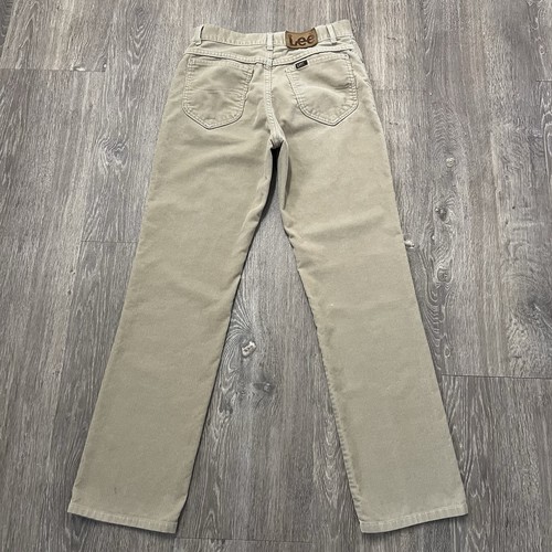 Vtg lee corduroy trousers - corduroy,