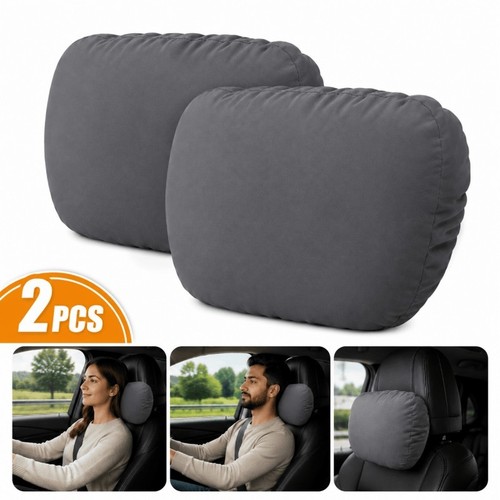 2pack grey car headrest - 2pack,