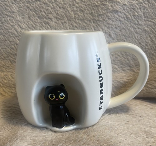 Starbucks peep black - black, cat