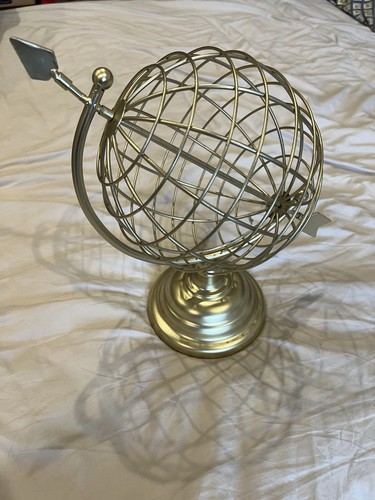 Antique brass armillary - antique, sphere