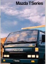 1998 MAZDA T-SERIES LHD T4000 T3500 T3000 TRUCKS Japanese 8p Brochure in English