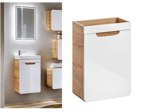 Cloakroom vanity unit 400mm - vanity,