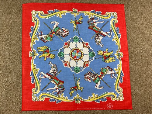 Carnival carousel bandana - carnival,