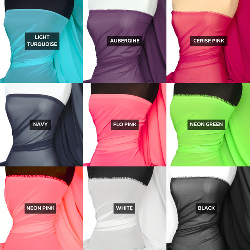 Chiffon soft touch - soft, sheer