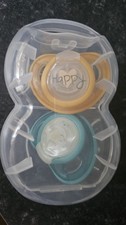 Asda Little Angels Soothers Dummies 0-6 Months Day & Night  Bpa Free 2 in pack