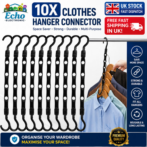 10x space saving hangers - 10x, multi