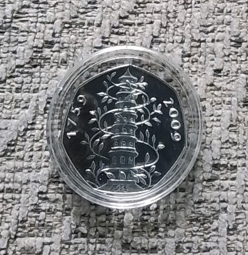 2009 proof madalian 50p kew - 2009,