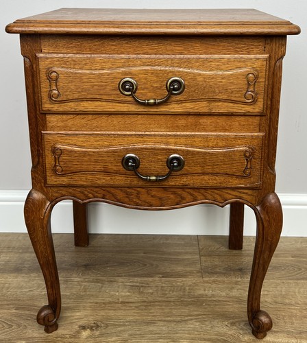 Bedside table vintage - vintage, french