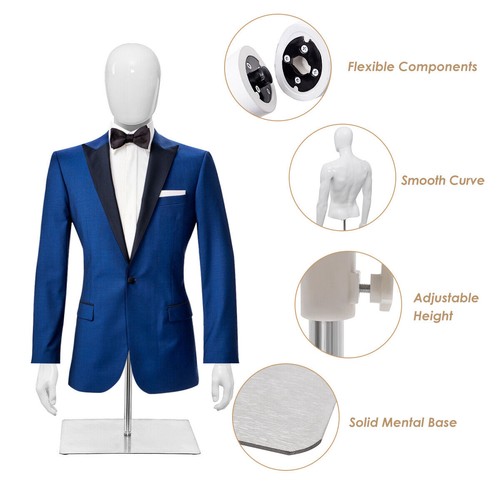Men mannequin torso upper body - men,