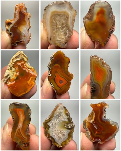 Lot small malawi agate - lot, of