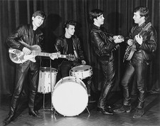 Beatles early 1960s Photograph with Pete Best on Drums