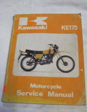 79-82 Kawasaki KE175 Original Motorcycle Service Manual 99924-1020-04 SM103-106