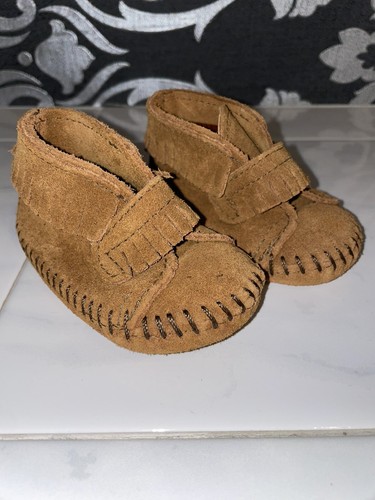 Minnetonka baby shoe moccasin - baby,