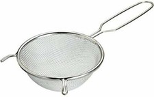 14cm Tin Metal Sieve Strainer