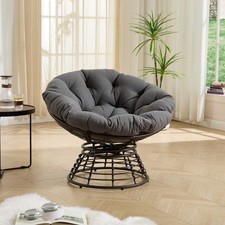 360° Swivel Wicker Papasan