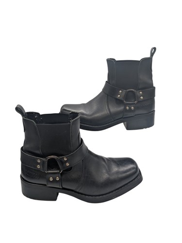 Rockwood men black - black, leather