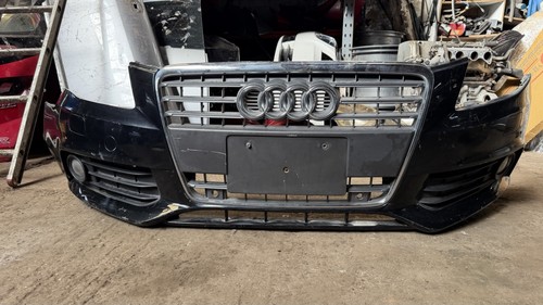 Audi black front bumper - b8,