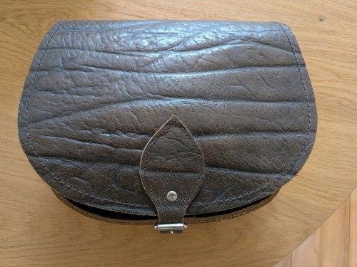 Zatchels handmade dark - dark, brown
