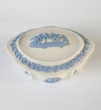 Wedgwood Blue On White