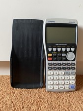 Casio Fx-9860GII Grey Graphing Calculator With Sliding Case