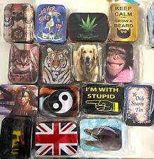 2 OZ TOBACCO TIN,PILL TIN,BAIT