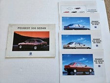 PEUGEOT 306 SEDAN SALES BROCHURE 1994 1995