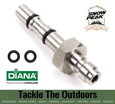 Snap On Quick Fill Probe PCP Air Rifle Filling Adapter Artemis Diana SPA SMK UK