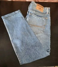 Hollister Light Blue Bootcut Advanced Stretch Jeans 32W 34L VGC