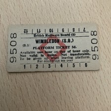 Platform.   TICKET,    (