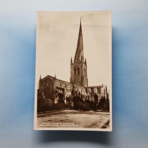 Chesterfield postcard c1950 - postcard,