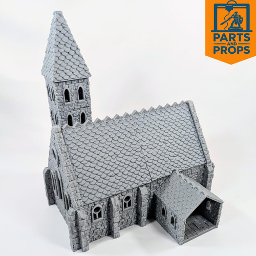 Medieval stone church for - medieval,