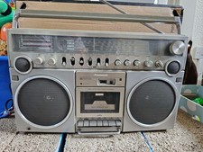 Panasonic Boombox Rx-5500LE Radio Cassette Recorder Working READ DESCRIPTION