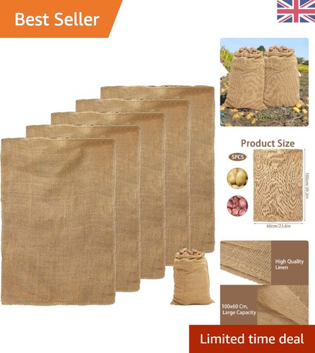 Extra large 100x60cm hessian - 5,