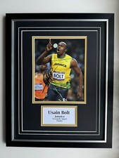 Athletics Usain Bolt  Signed