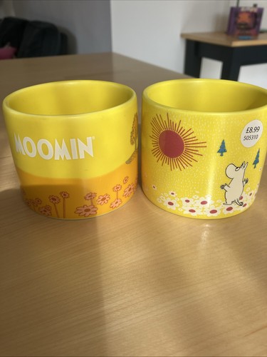 Moomin small plant pots - moomin,