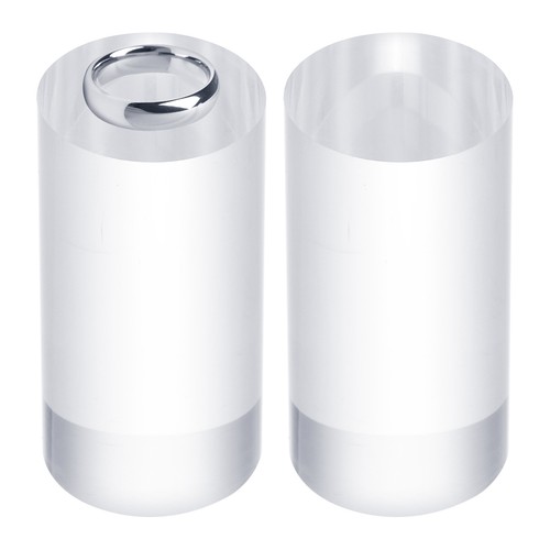 2pcs acrylic cylinder display - 2pcs,