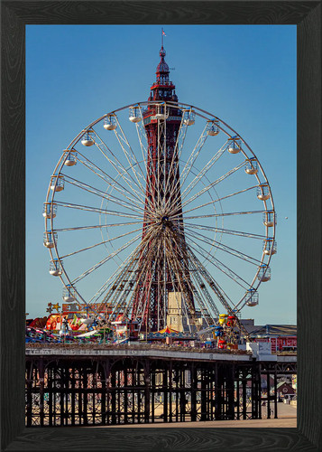 Blackpool and big wheel - blackpool,