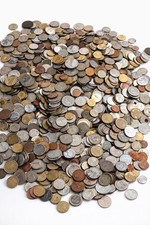 1KG Mixed World Coins Bulk Lot