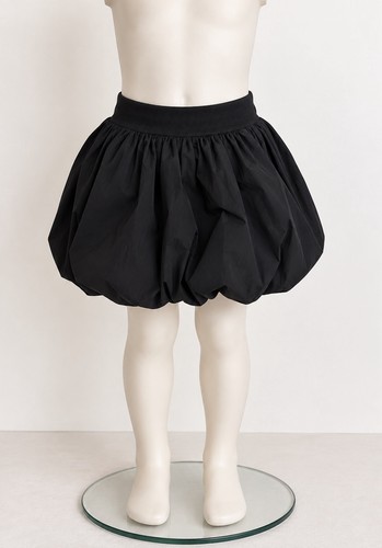 Girls black bubble - girls, skirt
