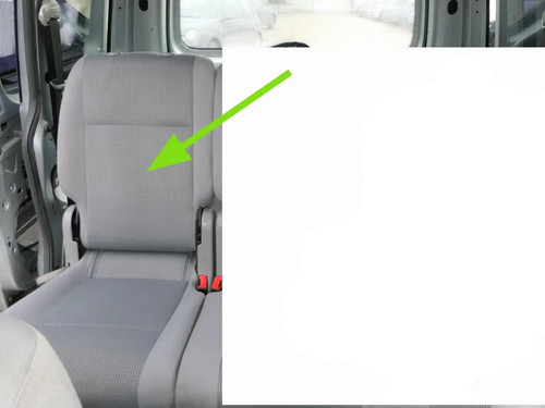 Caddy seat rear - seat,