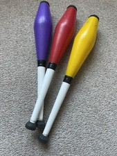 Set of 3 Juggling Clubs By